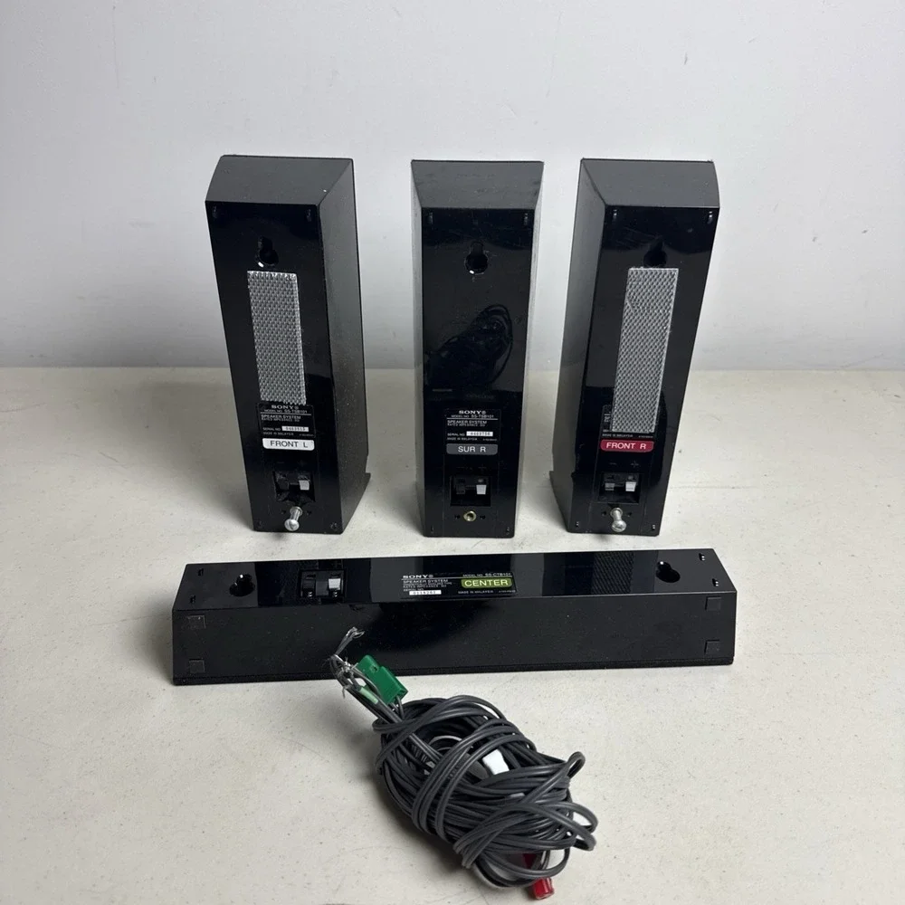 SONY SS-TSB101 (X4) Satellite/Surround Sound Speaker System W/SS-CTB101